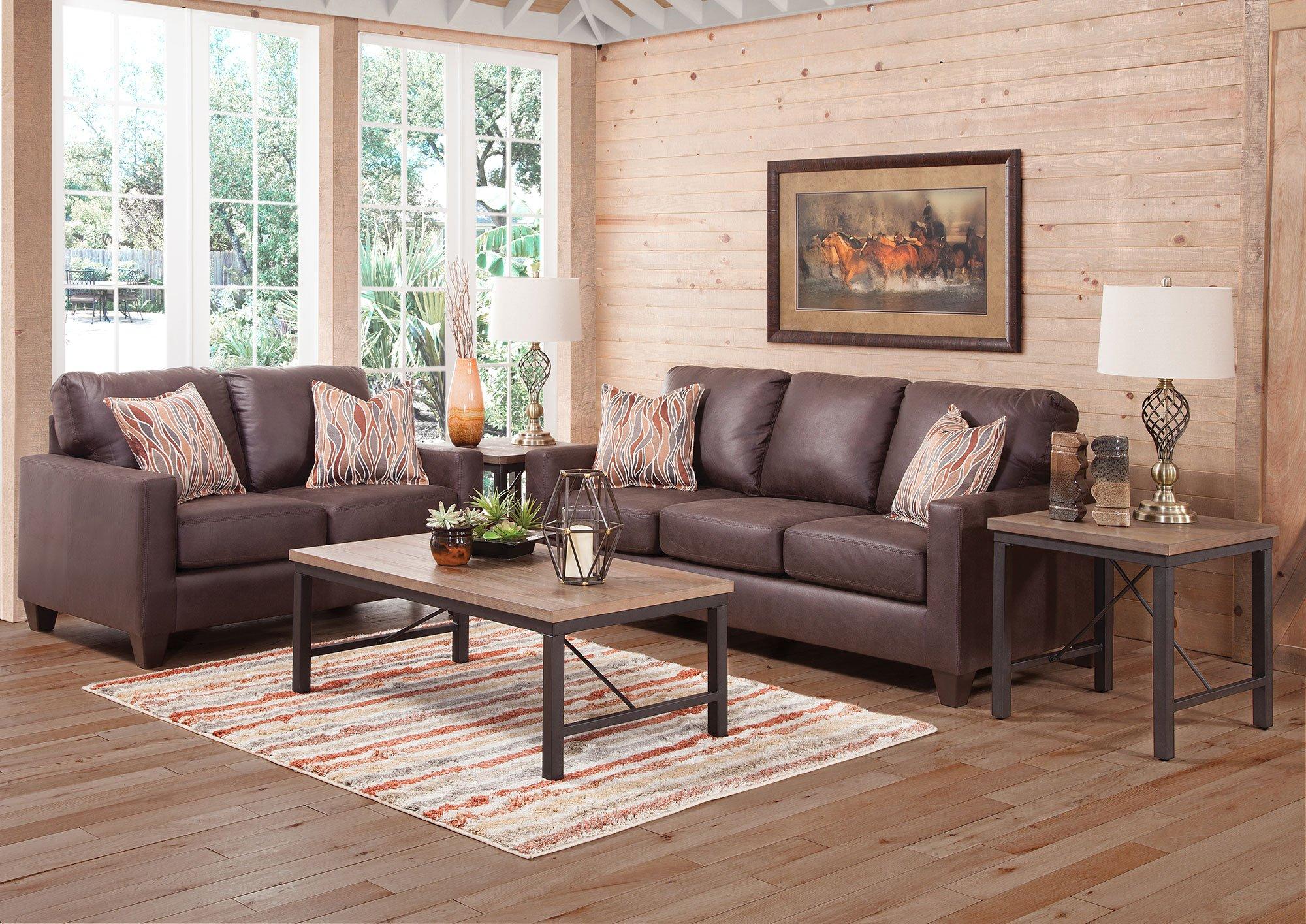 Rent to Own Woodhaven 2 Piece Ronnie Sofa & Loveseat at Aaron's today!
